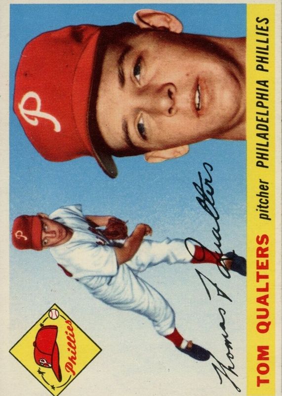 Tom Qualters 1955 Topps #33 Base SGC 4.5