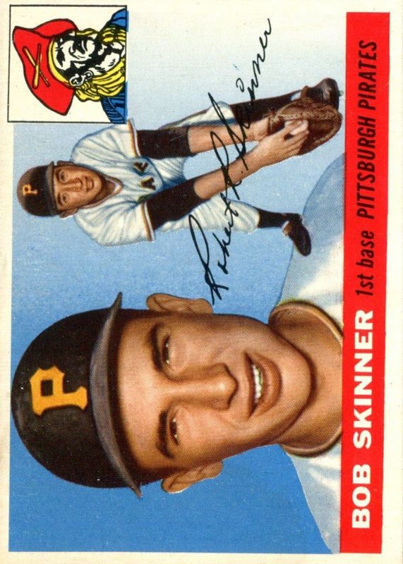 Bob Skinner 1955 Topps #88 Base Rookie BVG 7