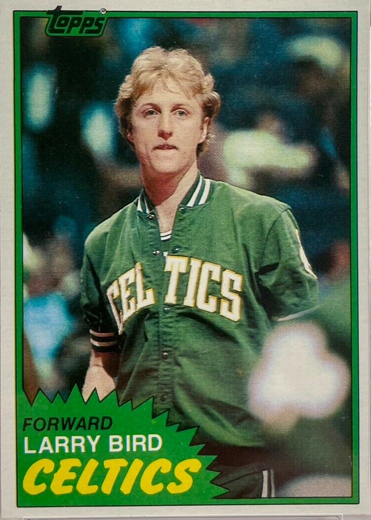 Larry Bird 1981 Topps #4 Base Price Guide - Sports Card Investor