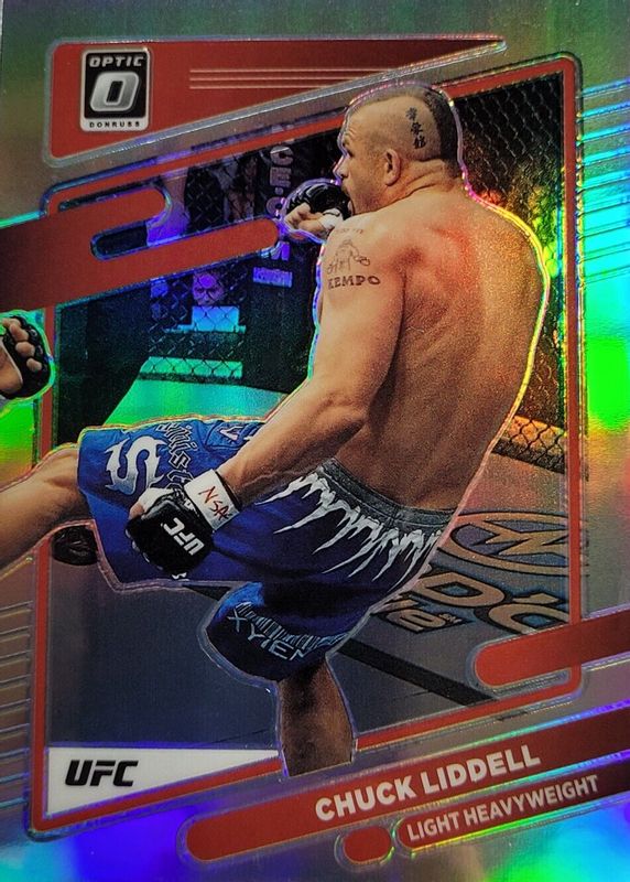 Chuck Liddell 2022 Optic UFC #17 Holo PSA 9