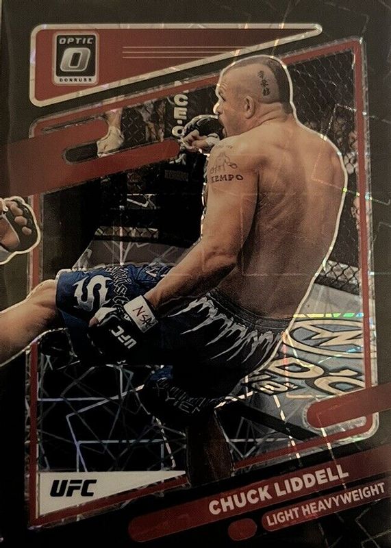 Chuck Liddell 2022 Optic UFC #17 Black Velocity /39 SGC 10