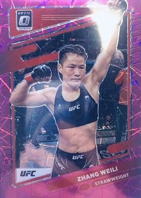 2022 Optic UFC #100 Pink Velocity /79