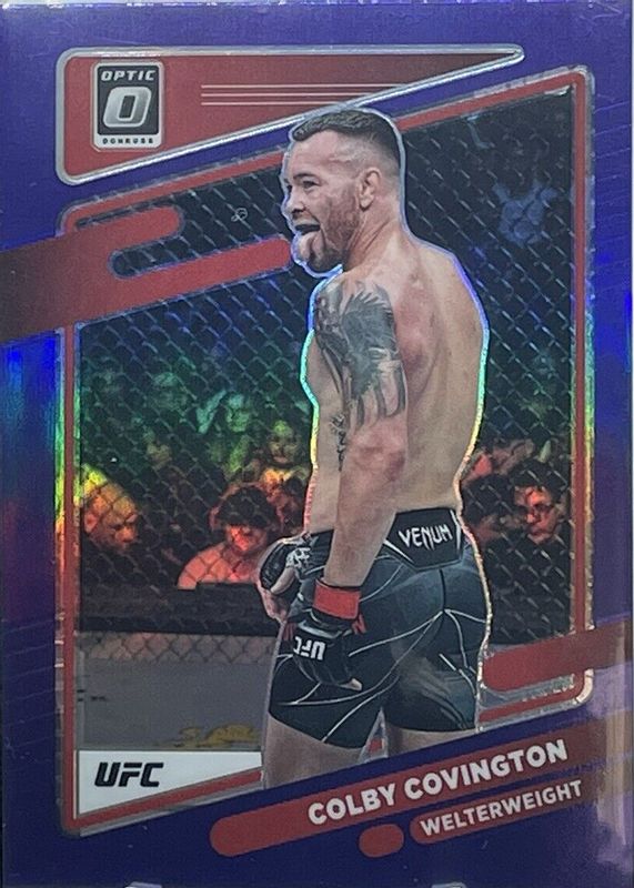 2022 Optic UFC #52 Purple