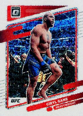2022 Optic UFC #40 White Sparkle /(SSP)