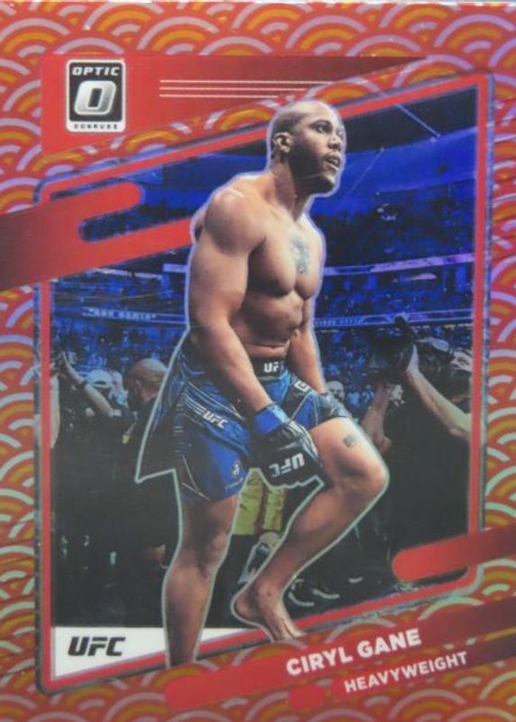 Ciryl Gane 2022 Optic UFC #40 Photon /(SSP) PSA 10