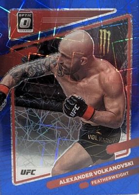 2022 Optic UFC #28 Blue Velocity