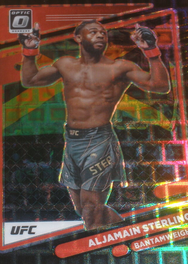 Aljamain Sterling 2022 Optic UFC #64 Black Pandora /(SSP) Price