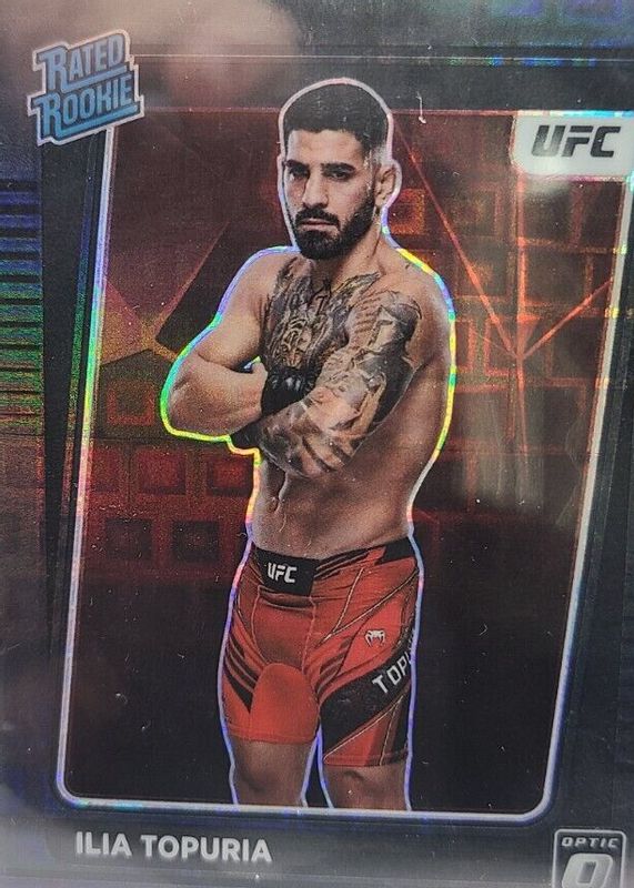 2022 Optic UFC #110 Black Pandora /(SSP)