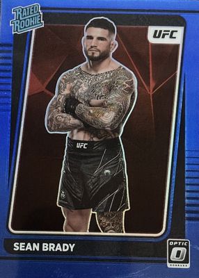 2022 Optic UFC #118 Blue /99