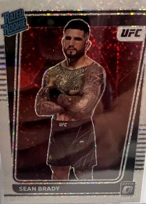 2022 Optic UFC #118 White Sparkle /(SSP)