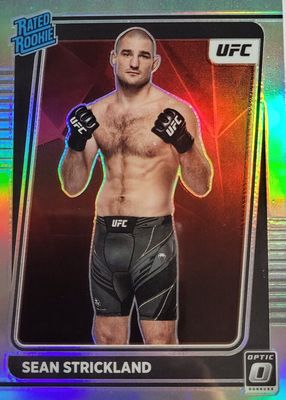 Sean Strickland 2022 Optic UFC #111 Holo Price Guide