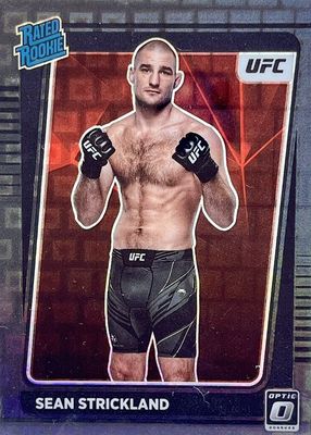 2022 Optic UFC #111 Black Pandora /(SSP)