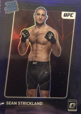 2022 Optic UFC #111 Purple