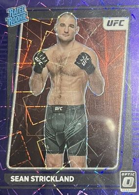 2022 Optic UFC #111 Purple Velocity /59