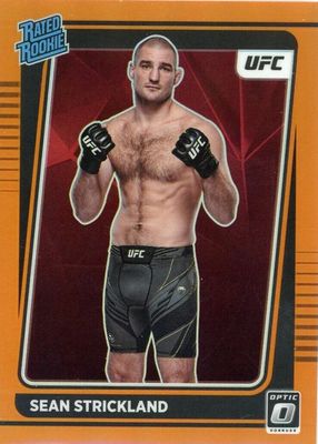 2022 Optic UFC #111 Orange /49
