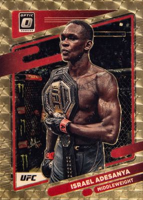 2022 Optic UFC #6 Gold Vinyl /1