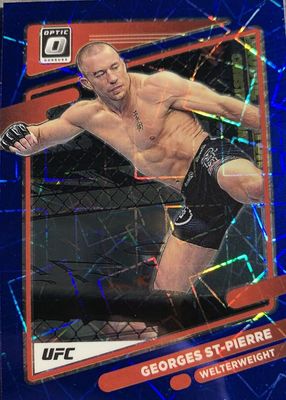 2022 Optic UFC #57 Blue Velocity