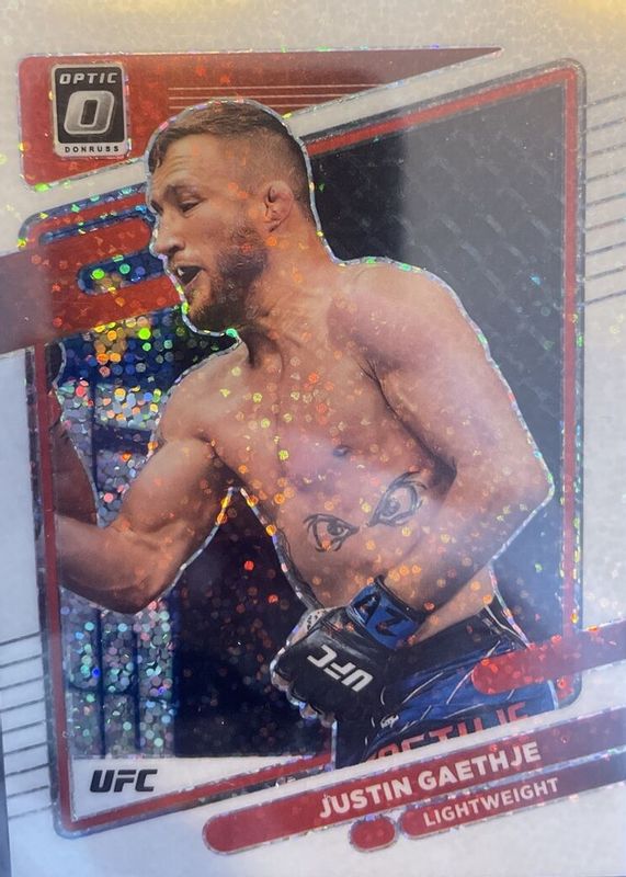 2022 Optic UFC #98 White Sparkle /(SSP)