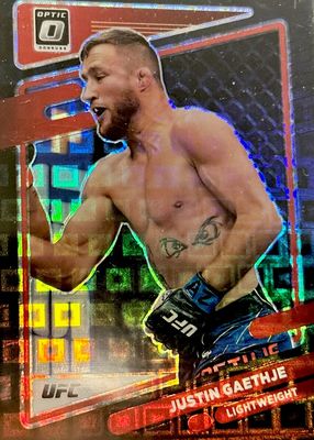 2022 Optic UFC #98 Black Pandora /(SSP)