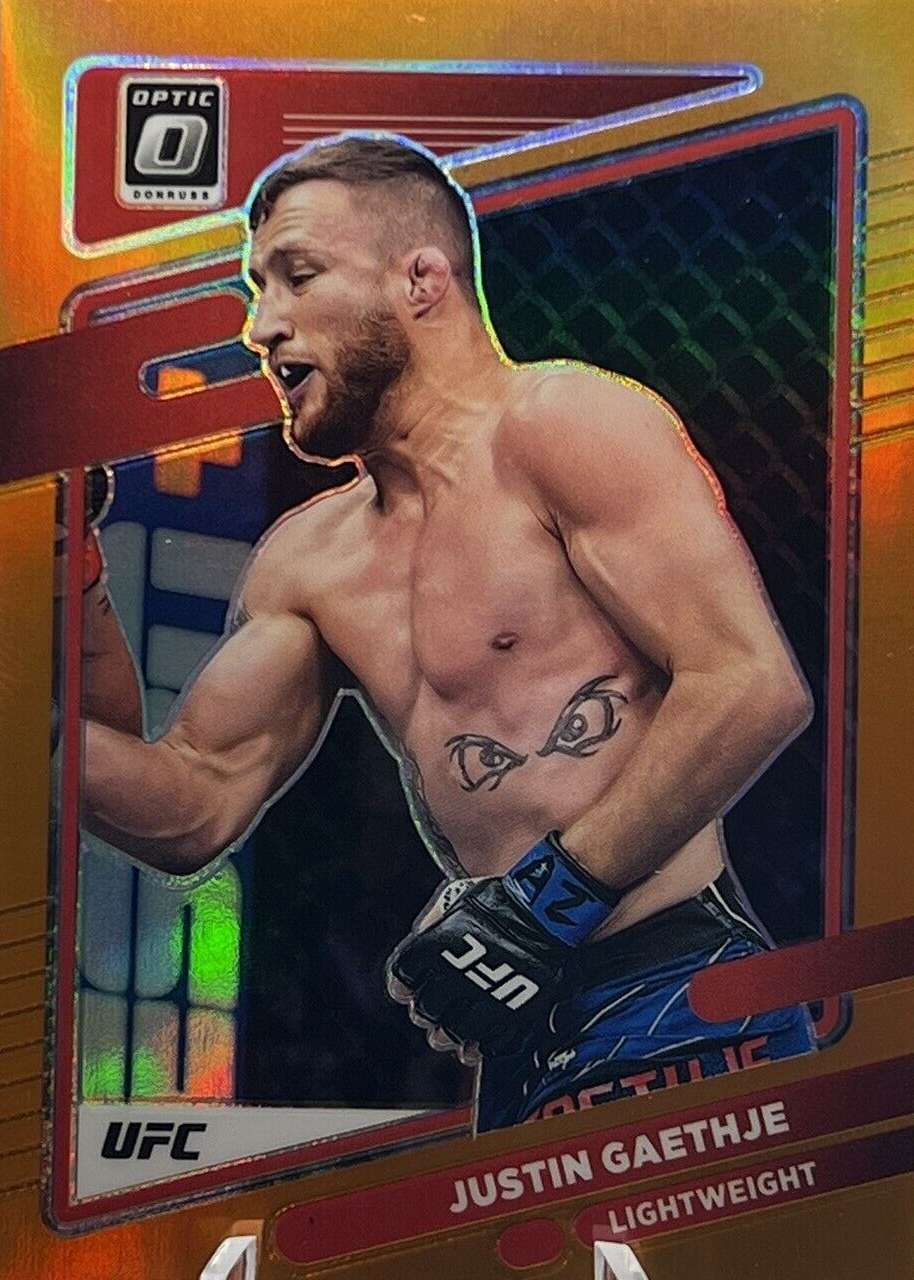 UFC　ジャスティン　ゲイジー　Justin Gaethje　サイン　シリアル Justin Gaethje Signed White Venum Adrenaline Shorts