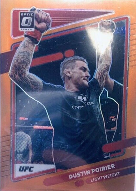 Dustin Poirier 2022 Optic UFC #2 Orange /49 SGC 9.5