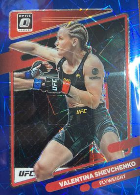 2022 Optic UFC #41 Blue Velocity