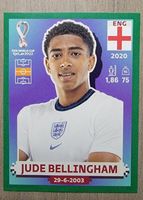 Jude Bellingham 2022 Panini World Cup Stickers #ENG11 Green (1:1,445 ...