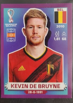 2022 Panini World Cup Stickers #BEL11 Purple (1:205)