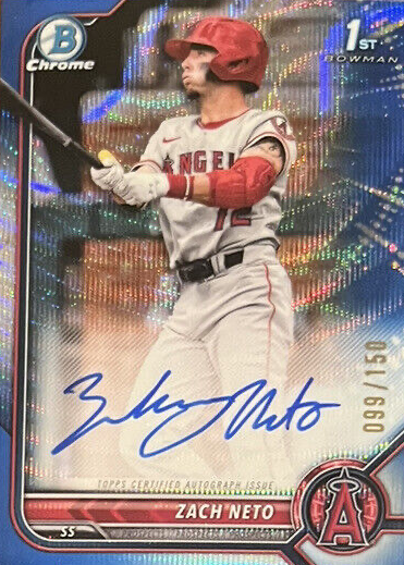 Zach Neto 2022 Bowman