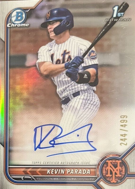 2022 Bowman Draft #CDA-KP Chrome DP Auto (1st)