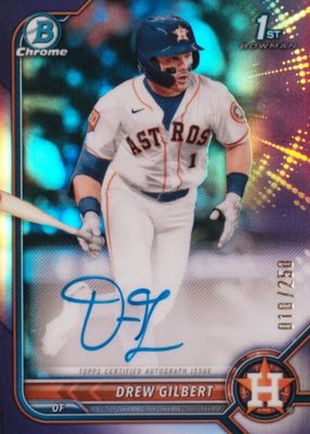 2022 Bowman Draft #CDA-DG Chrome DP Auto - Purple Refractor /250 (1st)