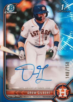 2022 Bowman Draft #CDA-DG Chrome DP Auto - Blue Refractor /150 (1st)