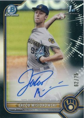 2022 Bowman Draft #CDA-JMI Chrome DP Auto - Black Refractor /75 (1st)