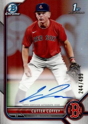 2022 Bowman Draft #CDA-CC Chrome DP Auto - Refractor /499 (1st)