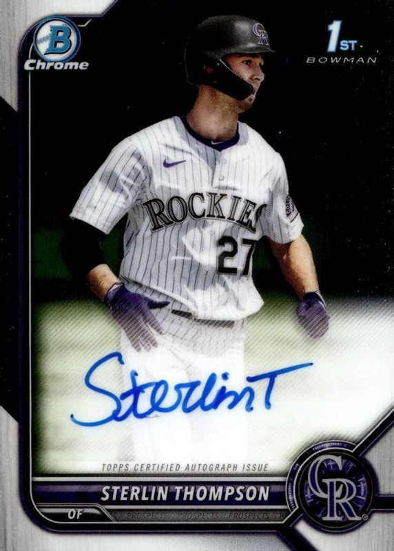 2022 Bowman Draft #CDA-ST Chrome DP Auto (1st)