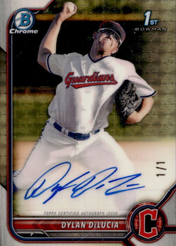 2022 Bowman Draft #CDA-DDA Chrome DP Auto - Superfractor /1 (1st)