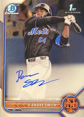 2022 Bowman Draft #CDA-DS Chrome DP Auto (1st)