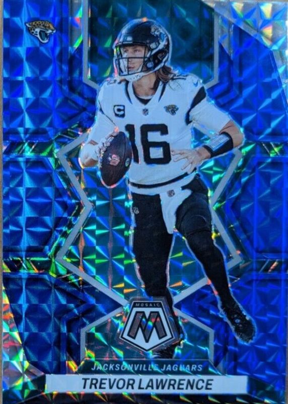 Trevor Lawrence 2022 Mosaic #88 Blue /99 SGC 10