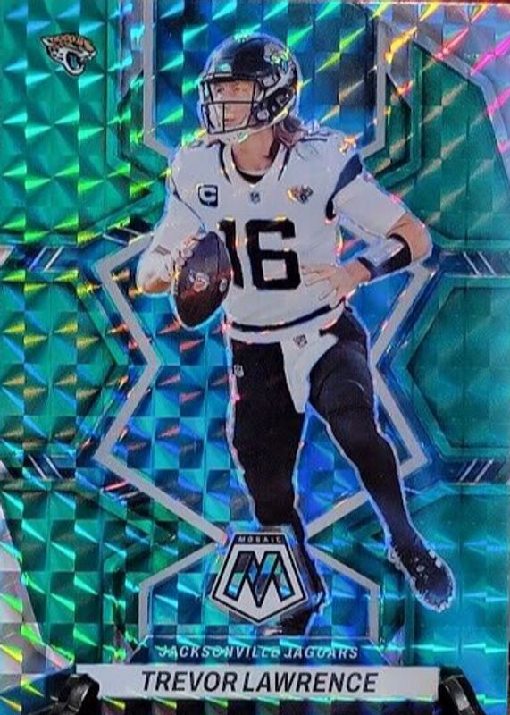 Trevor Lawrence 2022 Mosaic #88 Green SGC 10