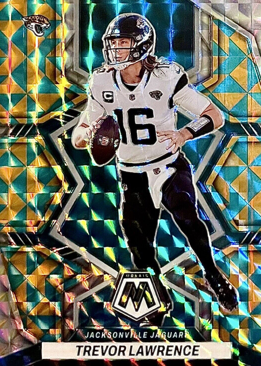 Trevor Lawrence 2022 Mosaic #88 Tessellation /15 Price Guide