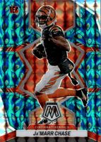 Ja'Marr Chase 2022 Mosaic #41 Choice Peacock /(SSP) Price Guide