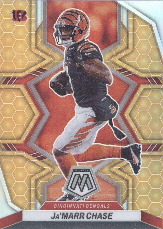 Ja'Marr Chase 2022 Mosaic #41 Honeycomb /(SSP) PSA 10