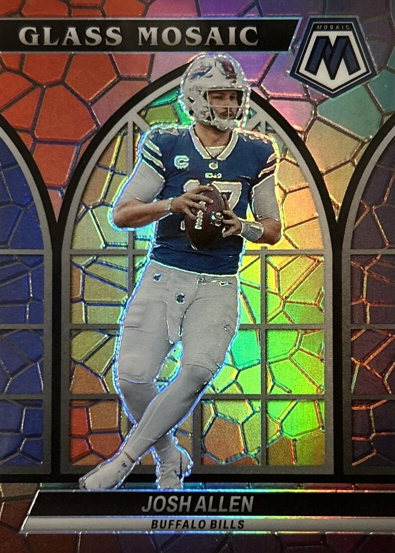 Carte Josh Allen 2022 Panini Gold Standard Patch 202/299 - Buffalo Bills NFL