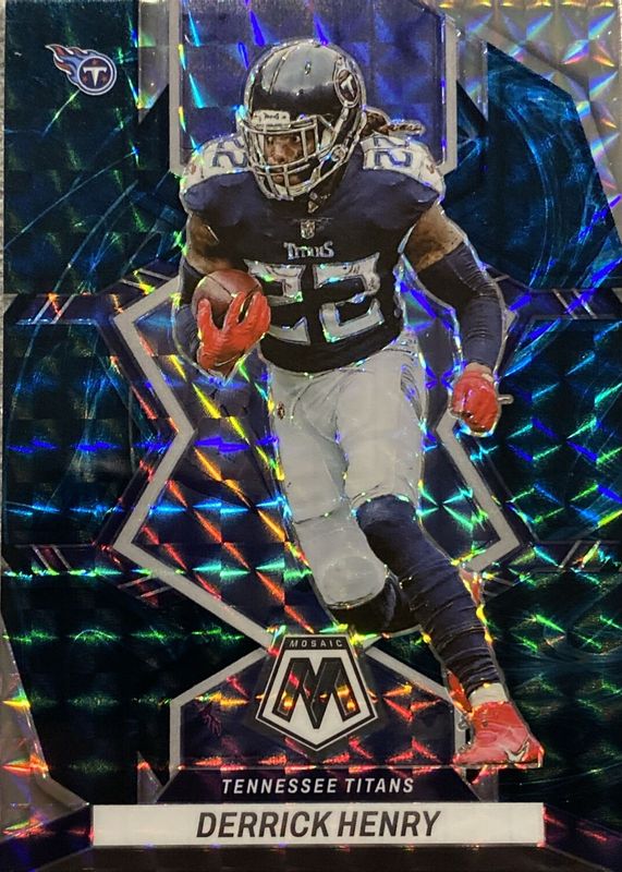Derrick Henry 2022 Mosaic #190 Genesis /(SSP) RAW