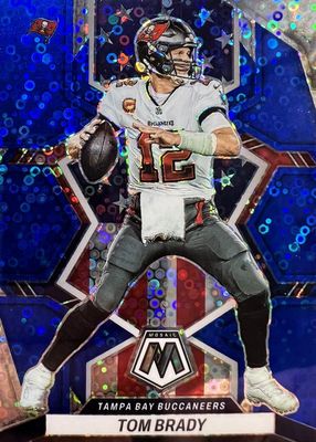 2022 Mosaic #251 National Pride - No Huddle Blue /75