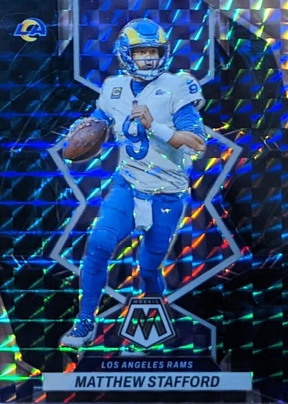 Matthew Stafford 2022 Mosaic #108 Genesis /(SSP) RAW