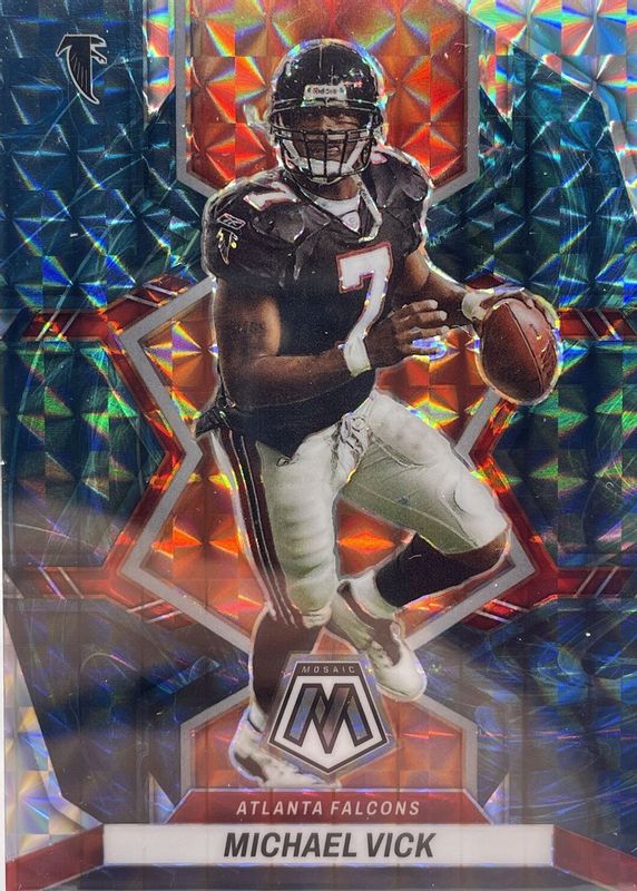 Michael Vick 2022 Mosaic #12 Genesis /(SSP) SGC 10