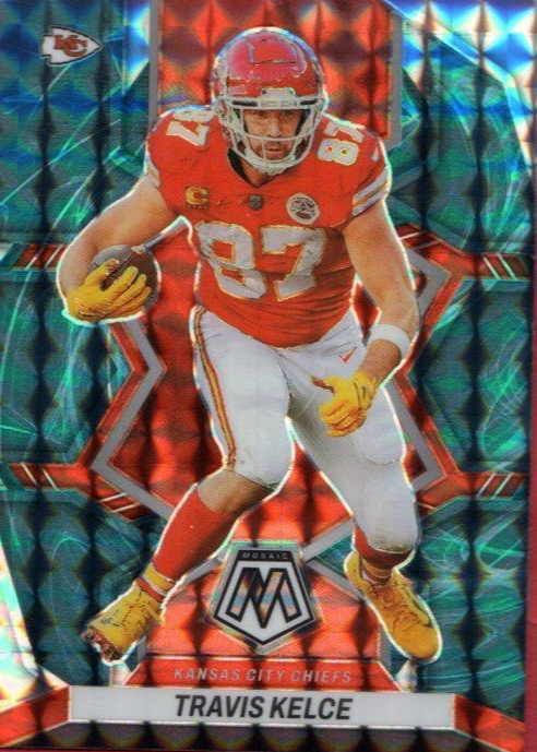 Travis Kelce 2022 Mosaic #97 Genesis /(SSP) Price Guide - Sports