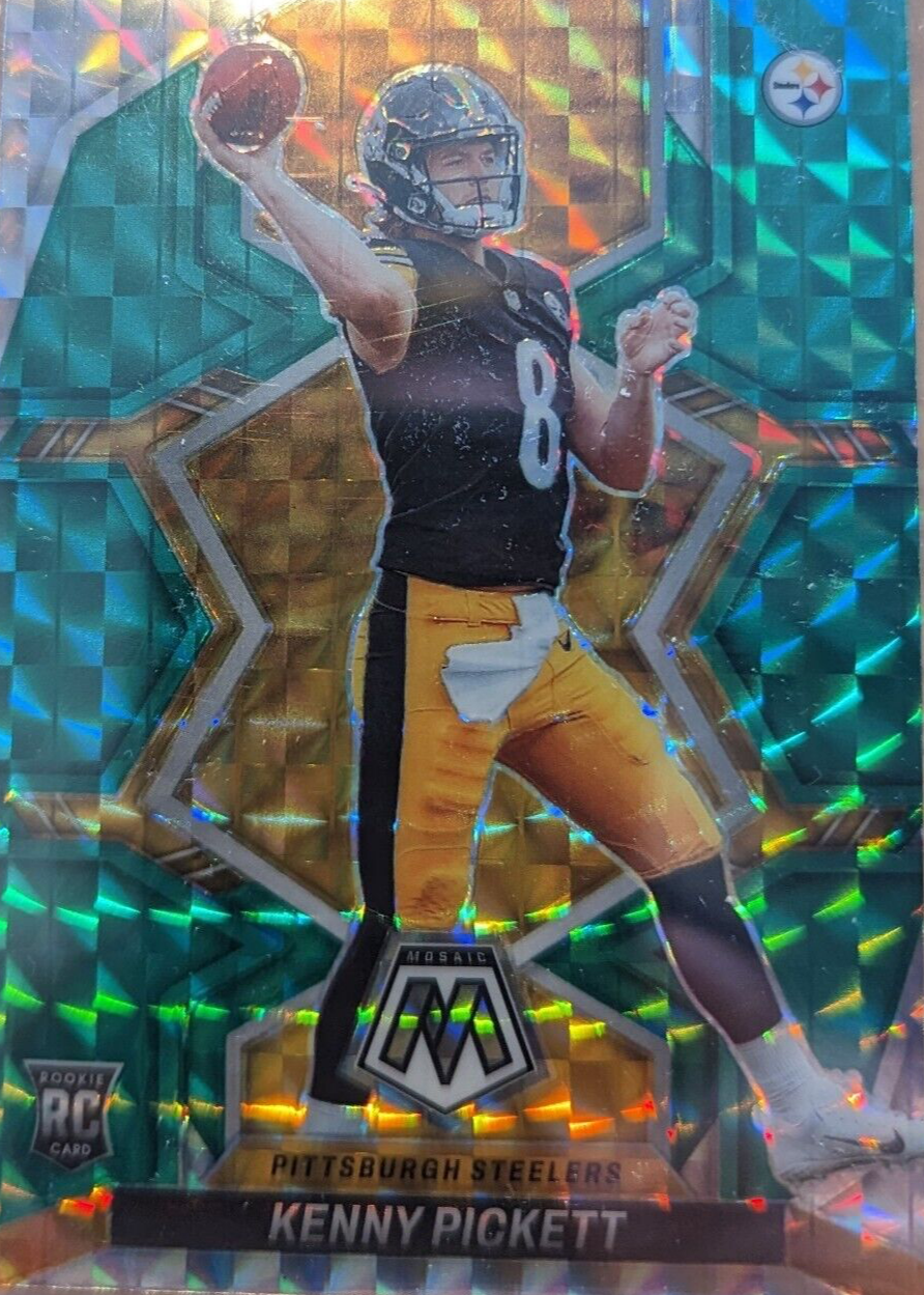 Kenny Pickett 2022 Mosaic #301 Green Price Guide - Sports