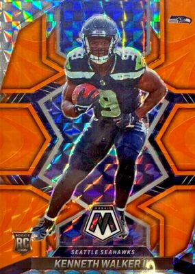 2022 Mosaic #308 Reactive Orange